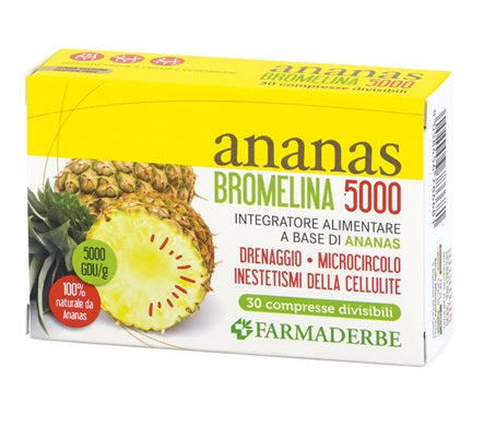Ananas Bromelina Plus 5000 30 Compresse
