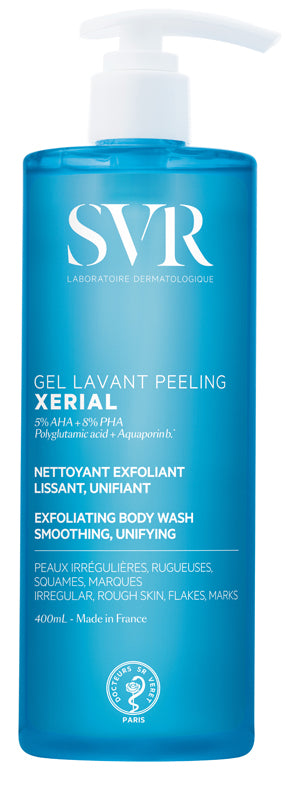 SVR Xerial Gel Lavant Peeling Gel Detergente Esfoliante e Levigante 400 ml