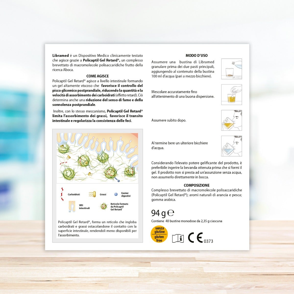 Aboca Libramed Fitomagra 40 Bustine Granulari-4
