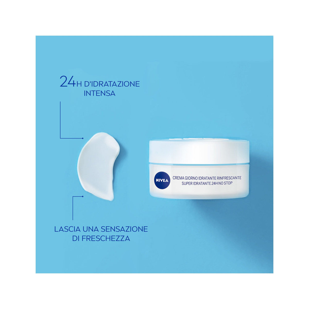 Nivea Crema Giorno Rinfrescante 24h Idratazione Spf15 50 ml Crema Viso Idratante E Rinfrescante-4