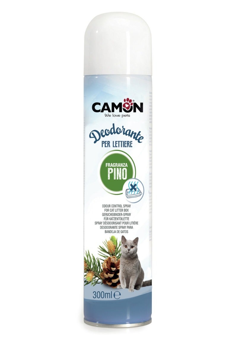 Camon Deodorante Spray Lettiera Gatti Al Pino 300ml-2