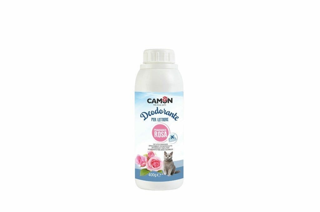 Camon Deodorante Lettiera Gatti con Essenza Floreale 400g-3
