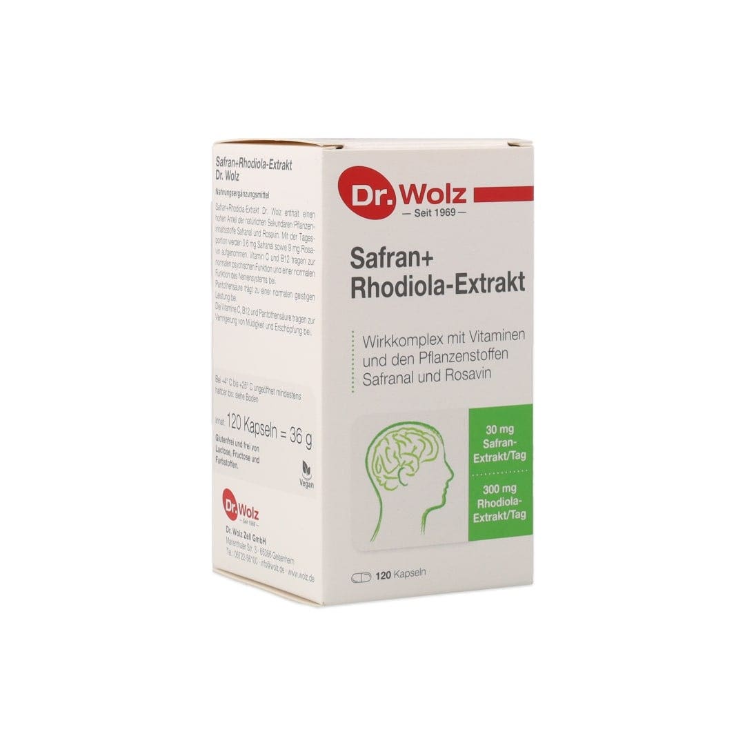 Dr Wolz Estratto Di Rodiola E Zafferano 120 Capsule-1