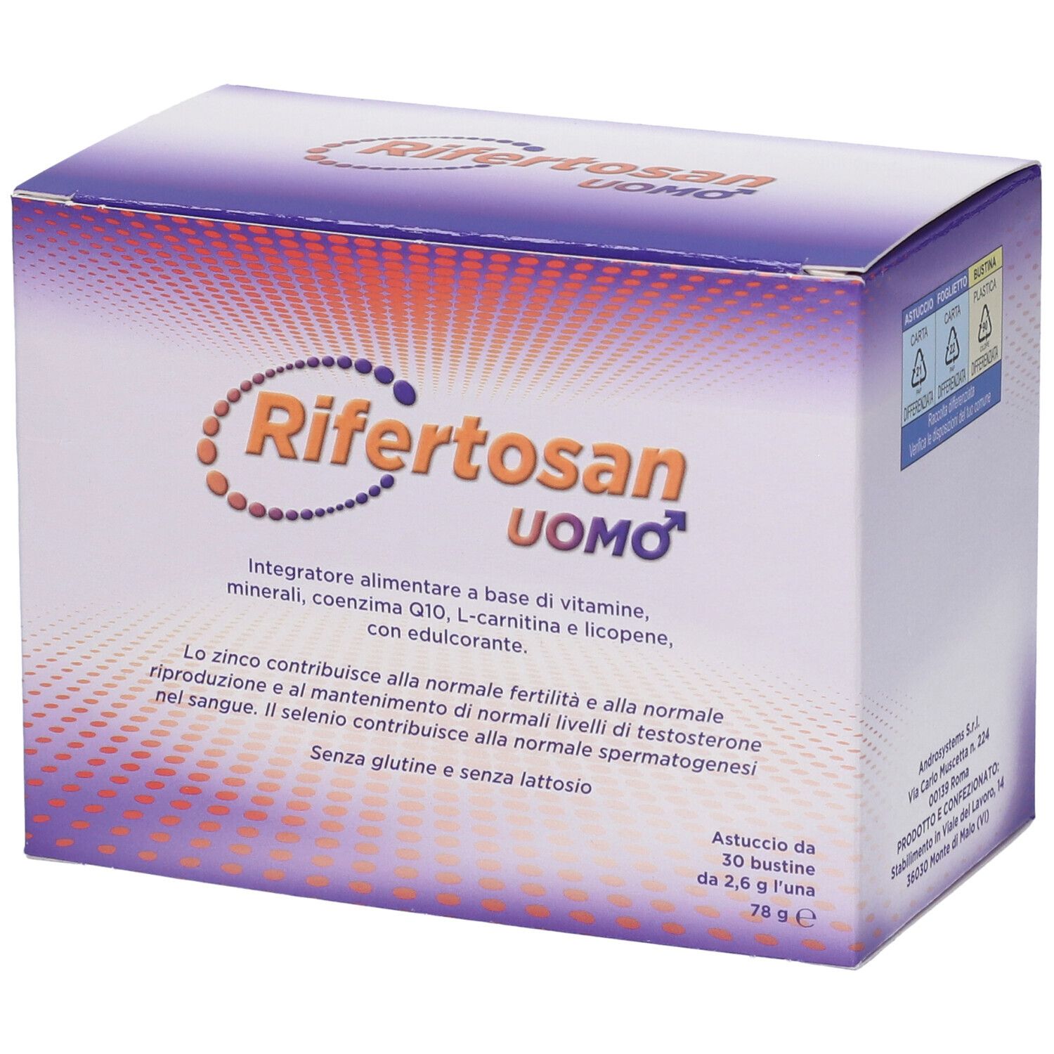 Rifertosan Uomo 30 Bustine