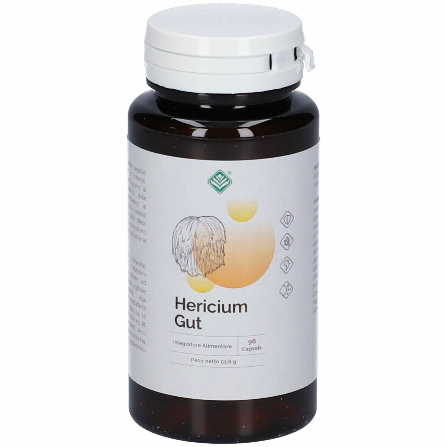 Gheos Hericium Gut integratore 96 Capsule-1