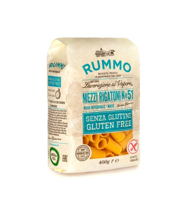 Rummo Mezzi Rigatoni Senza Glutine 400g-2