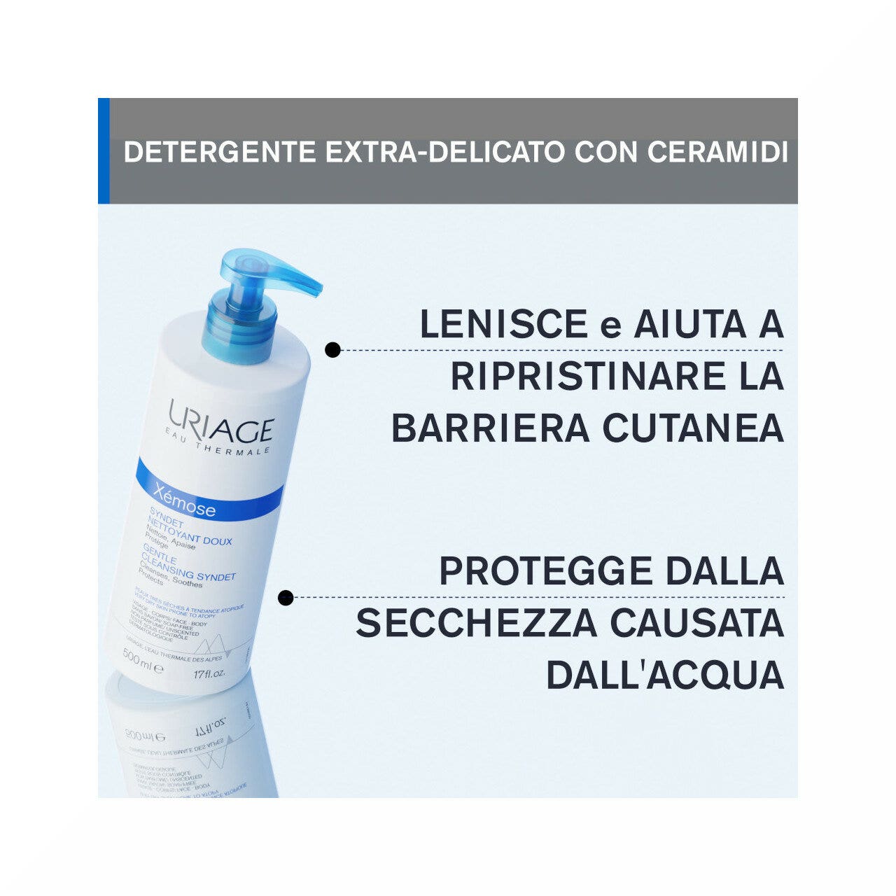 Uriage Xemose Syndet Detergente Delicato 200ml-9