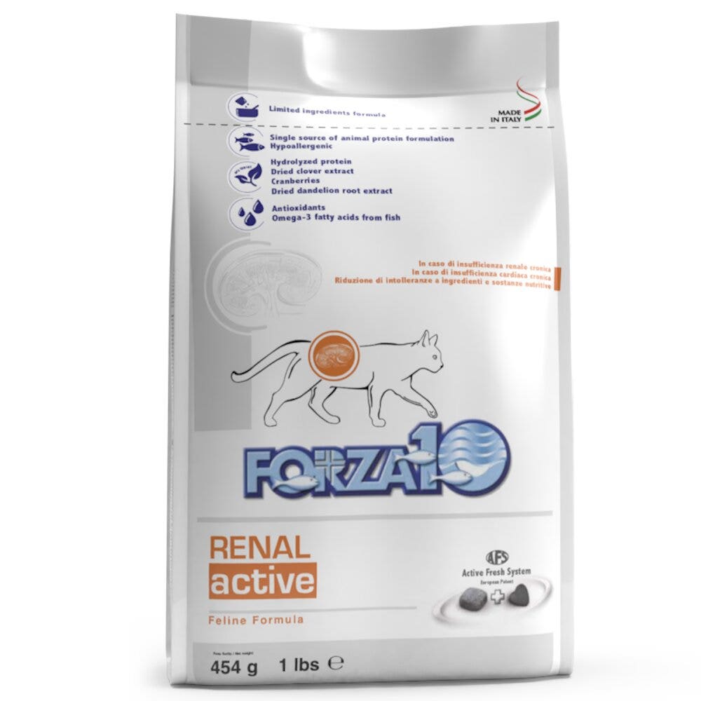 Forza10 Active Renal Cibo Secco Gatti Adulti Sacco 454g-3