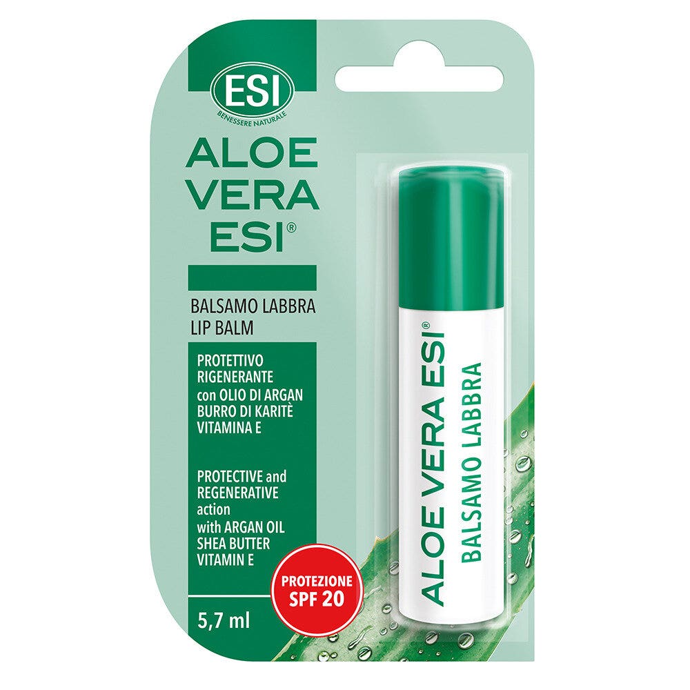 Esi Aloe Vera Balsamo Labbra SPF20 5.7ml-1