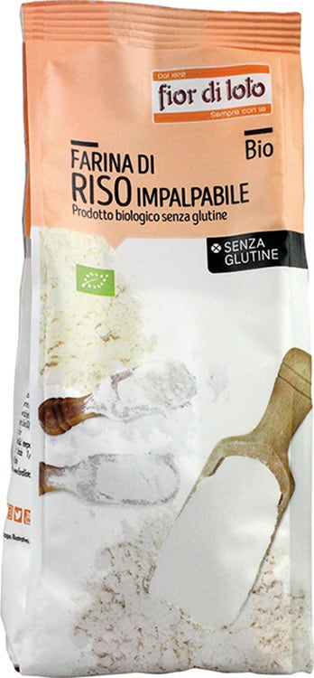 Farina Riso Impalpabile Senza Glutine Bio 375 g-0
