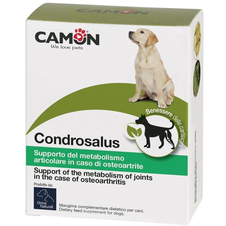 Camon Condrosalus Mangime Complementare Per Metabolismo Articolare Cani 30 Compresse-1