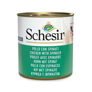 Schesir Pollo Con Spinaci Cibo Umido Cani Adulti Lattina 285g-1