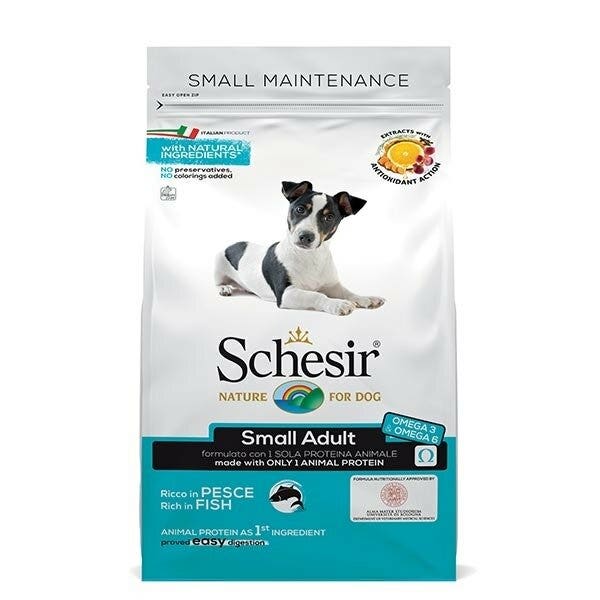 Schesir Ricco In Pesce Cibo Secco Cani Adulti Taglia Piccola Sacco 2 Kg-1