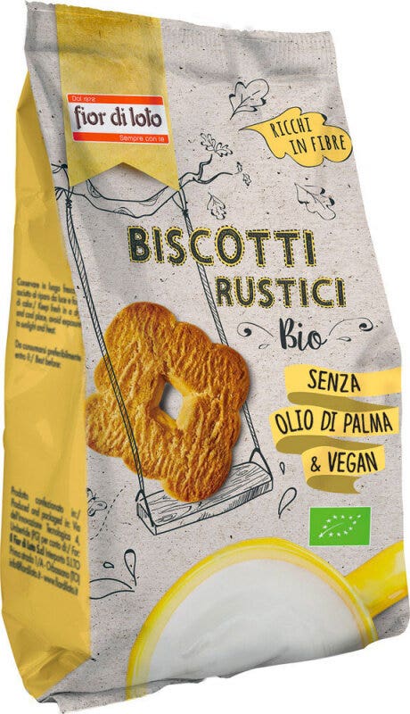 Fior Di Loto Biscotti Rustici Biologici 350g-2