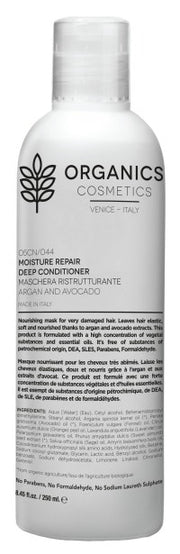 Organics Cosmetics Maschera Ristrutturante Capelli Avocado E Argan 250ml-2