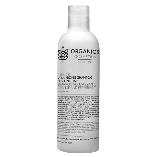Organics Cosmetics Shampoo Volumizzante Capelli Fini 250ml-2