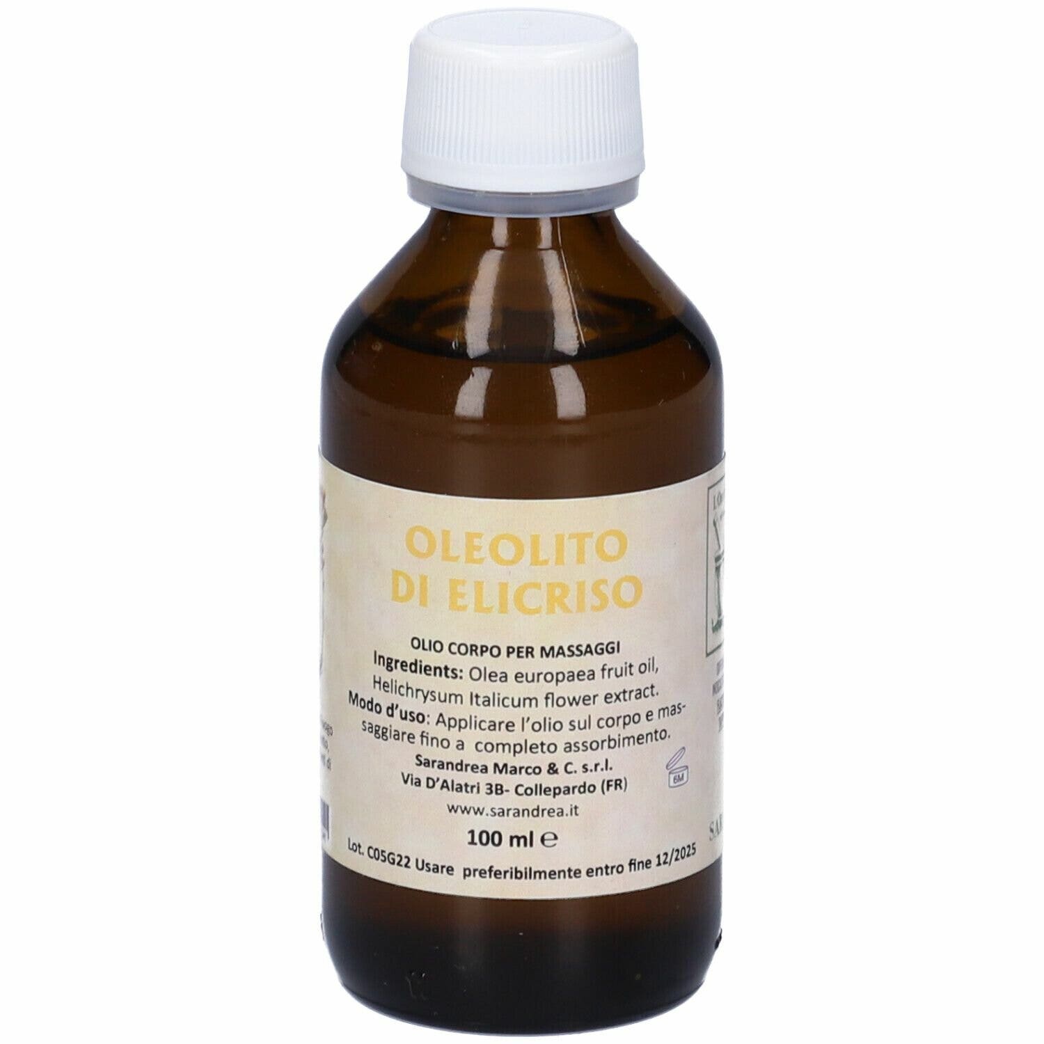 Sarandrea Oleolito Di Elicrisio 100ml-1