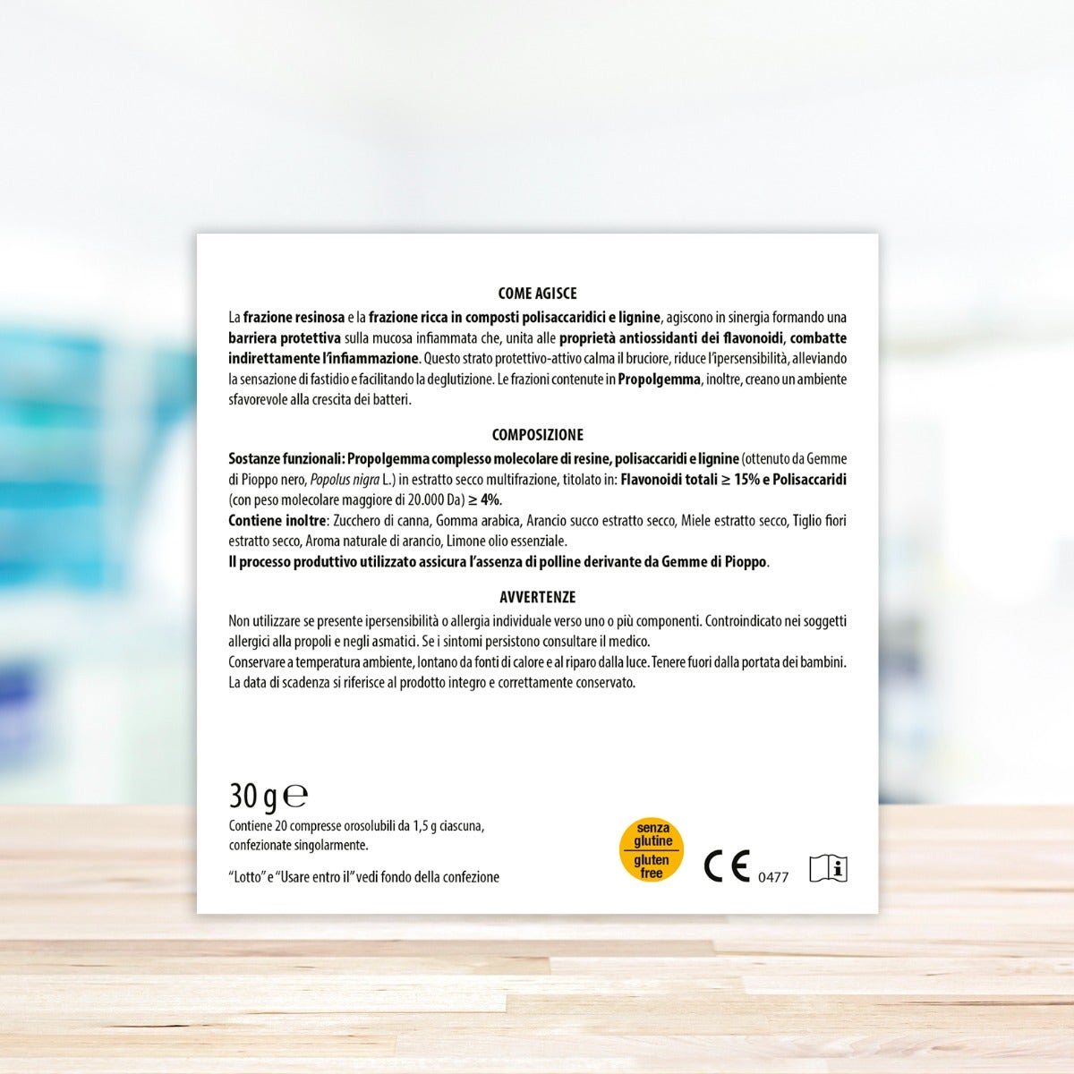 Aboca Propolgemma 20 Compresse Orosolubili-4