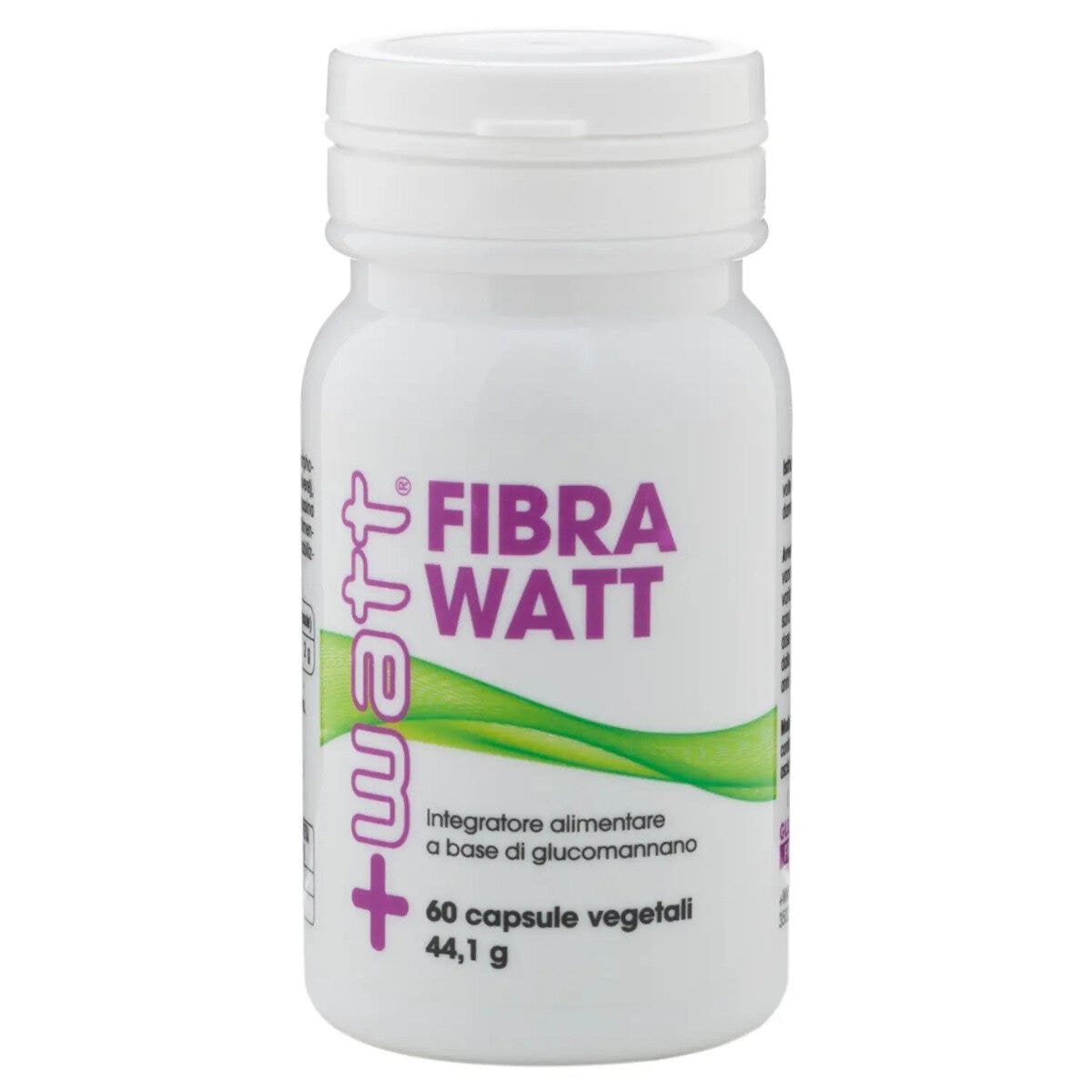 +Watt Fibrawatt Glucomannano 60 Capsule Vegetali-4
