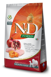 Farmina N&D Pumpkin Pollo E Zucca Cani Adulti Taglia Media E Grande Sacco 12kg-1