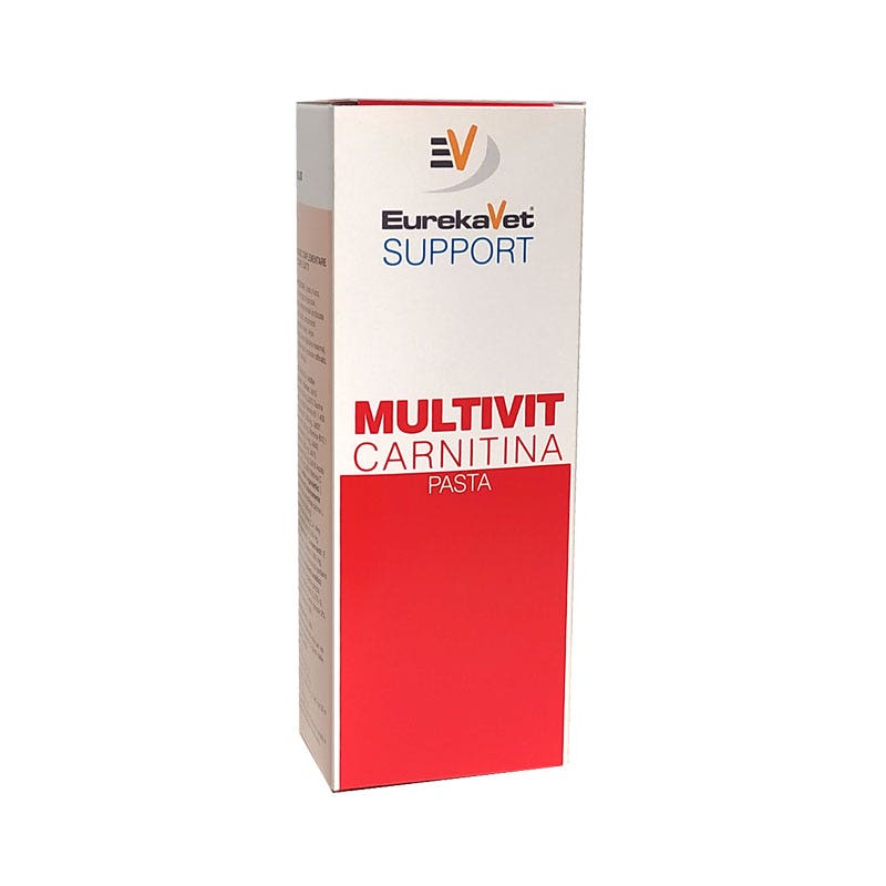 Eurekavet Support Multivit Carnitina Pasta Tubo 80g-1