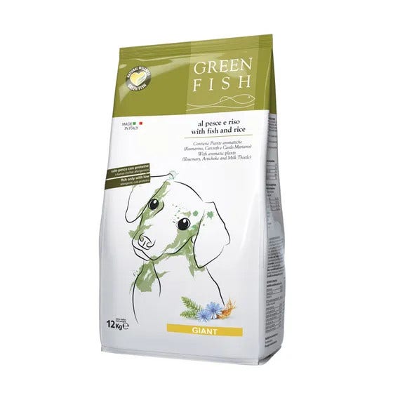 Marpet Greenfish Pesce E Riso Cibo Secco Per Cani In Crescita Taglia Grande Sacco 12 Kg-2