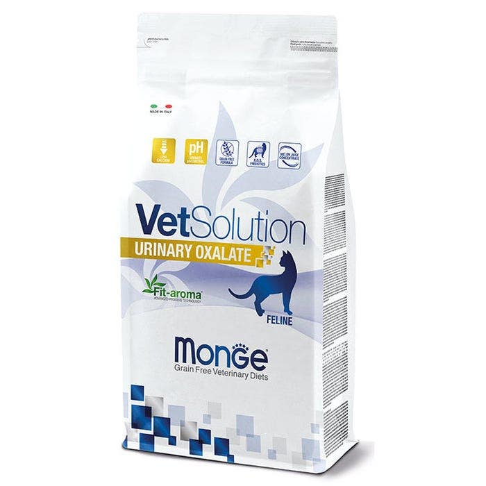 Monge Vetsolution Urinary Oxalate Linea Medica Cibo Secco Gatti Sacco 1,5 Kg-2