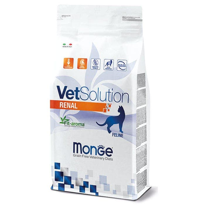 Monge Vetsolution Renal Linea Medica Cibo Secco Gatti Sacco 1,5 Kg-2