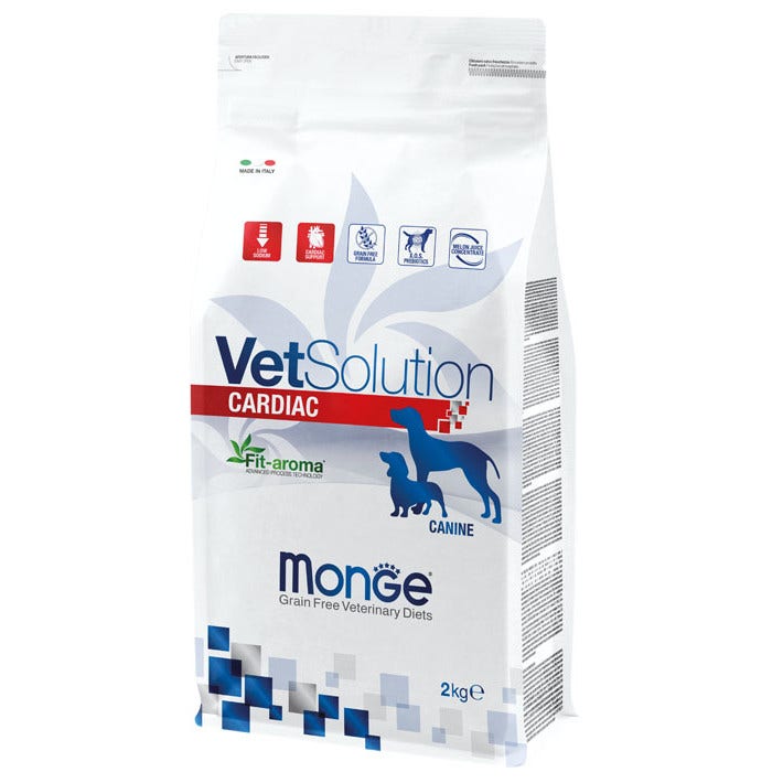 Monge Vetsolution Cardiac Linea Medica Cibo Secco Cani Sacco 2Kg-2