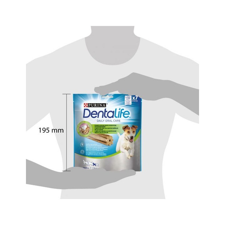 Purina Dentalife Snack Daily Oral Care Per Cani 7 - 12kg Taglia Small 7 Stick-3