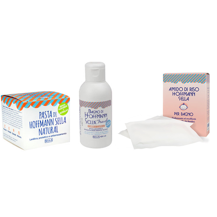 Sella Hoffmann Pasta 75ml + Amido 6 Buste + Bagno 100ml-1
