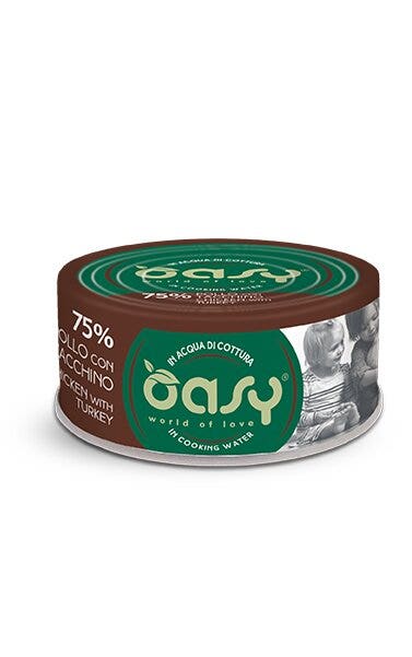 Oasy More Love Gatto Pollo con Tacchino 70g-1