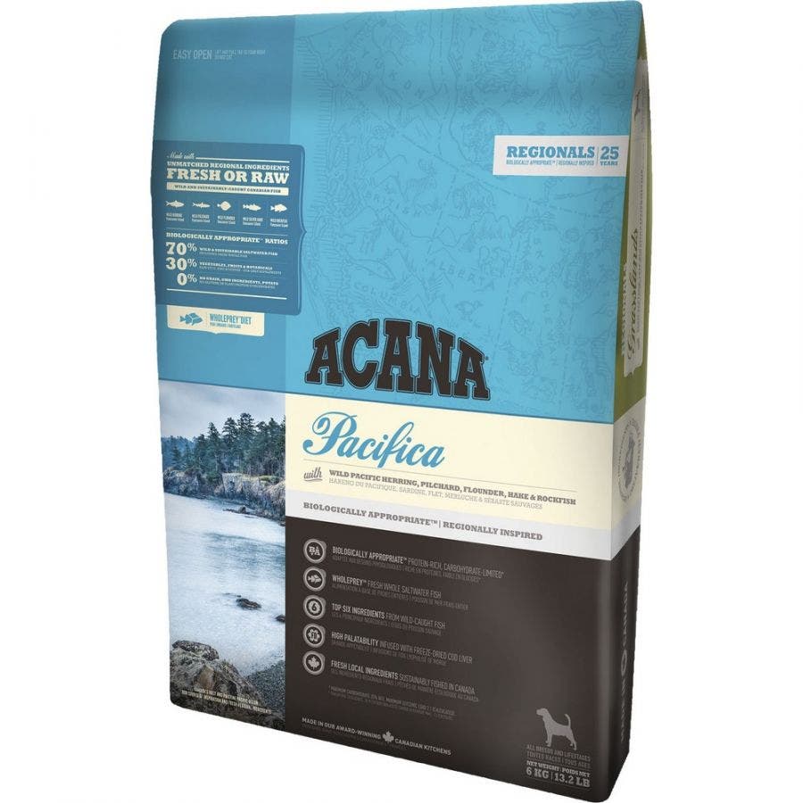 Acana Pacifica Cibo Secco Con Pesce Per Cani Adulti Sacco 11,4kg-1