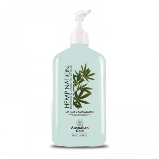 Australian Gold Hemp Nation Crema Idratante Prolungatore Di Abbronzatura Sale Marino E Legno Di Sandalo 535ml-1