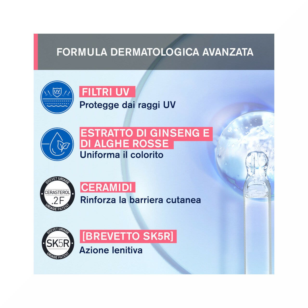 Uriage Roseliane Trattamento Lenitivo Protettivo SPF30 40ml-8