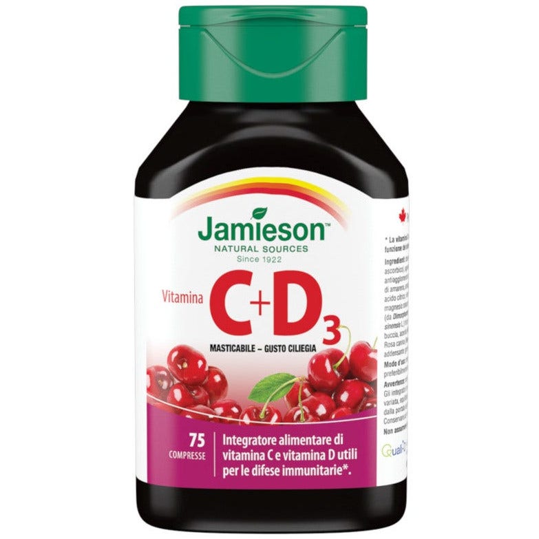 Jamieson Vitamina C+D3 75 Compresse-3