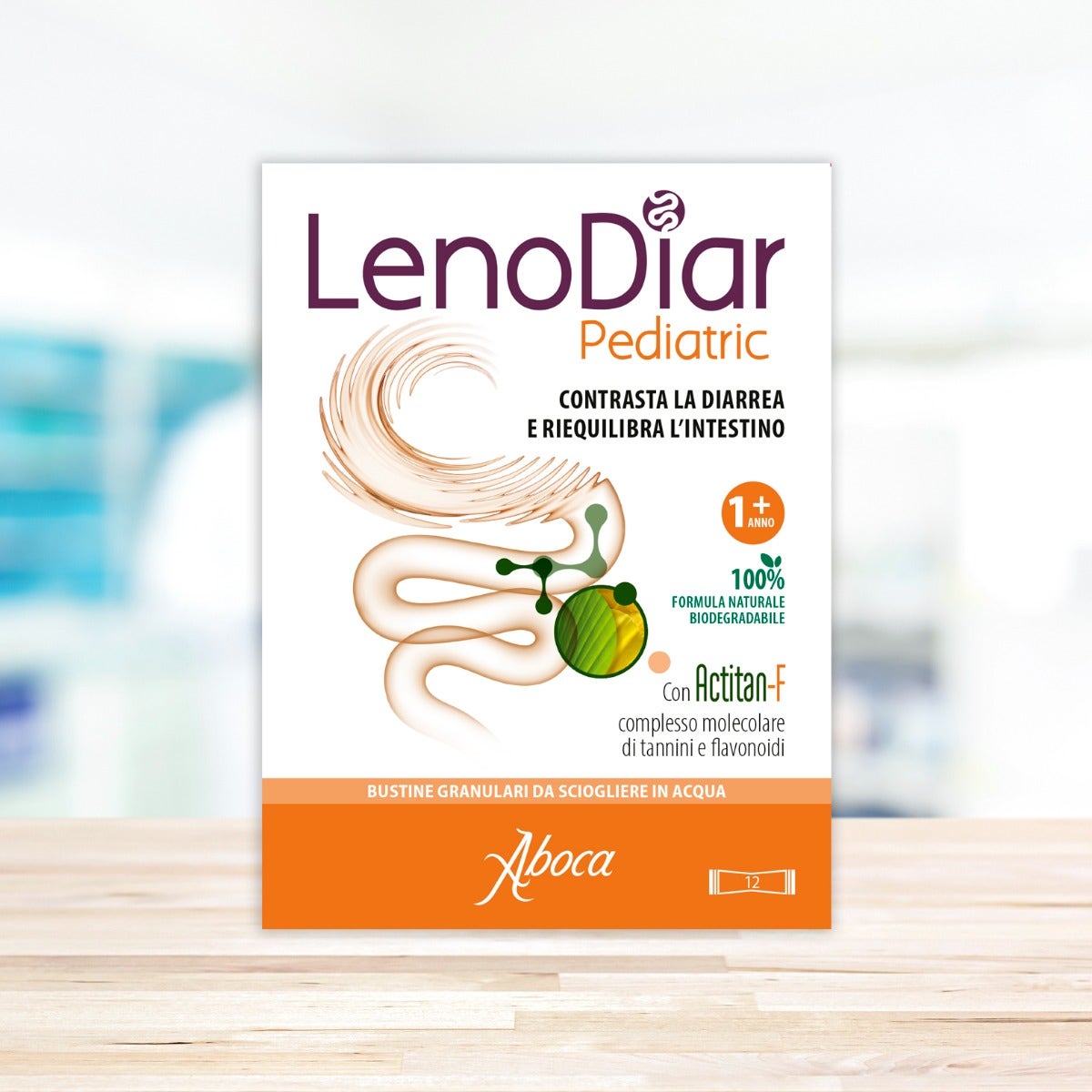 Aboca LenoDiar Pediatric 12 Bustine 2g-4