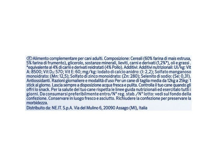 Purina Dentalife Snack Daily Oral Care Per Cani 12 - 25kg Taglia Medium 15 Stick-5
