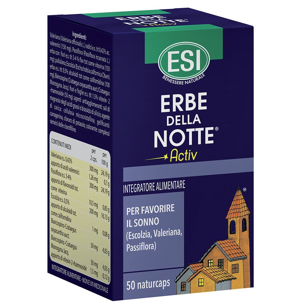 Esi Erbe Della Notte Activ 50 Capsule-1