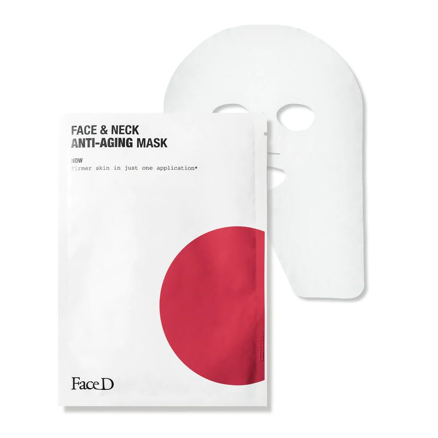 Face D Maschera Viso Anti-età Viso E Collo-1