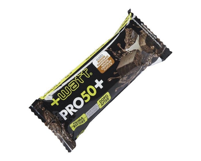 +Watt Pro50+ Barretta Proteica Mousse al Cioccolato 50g-1