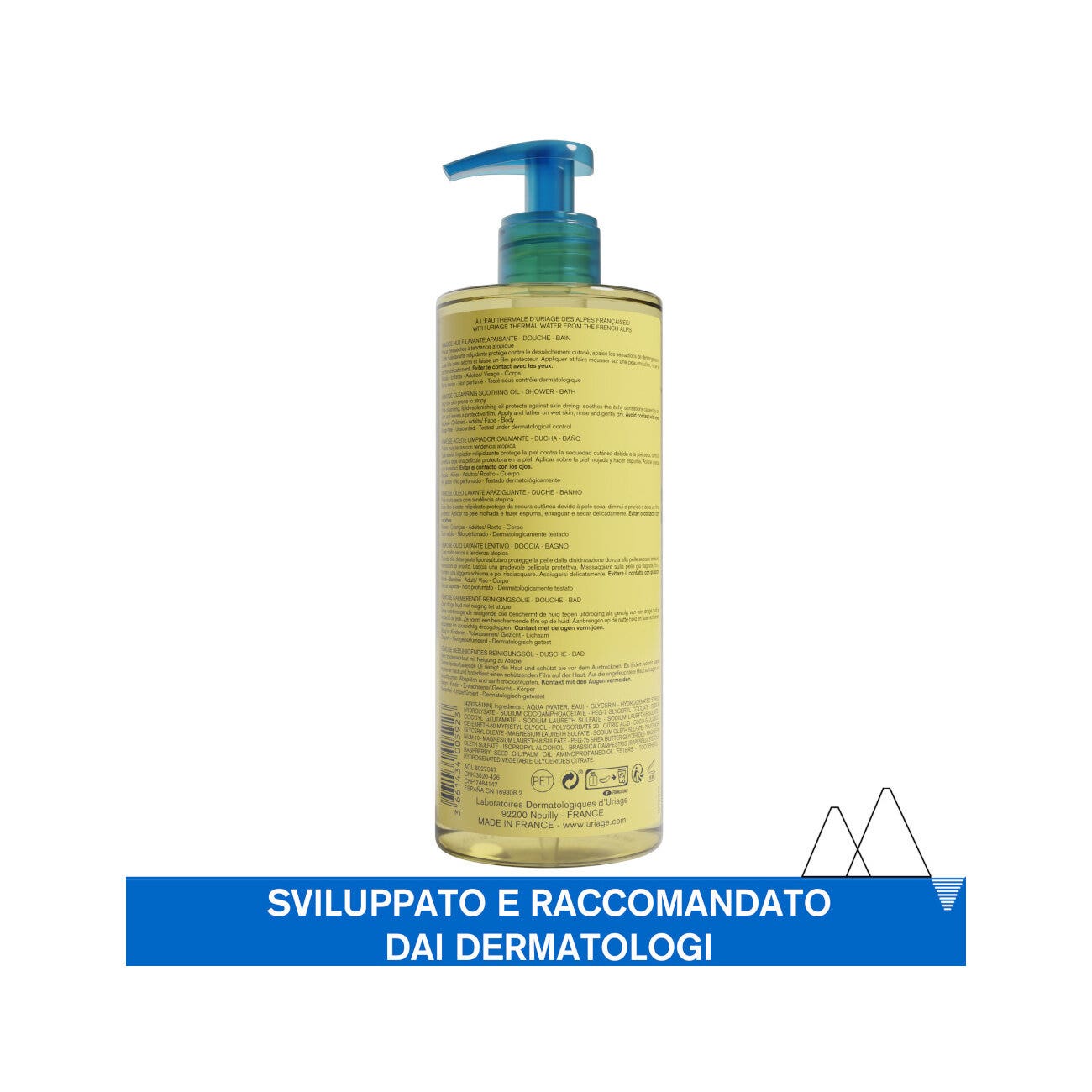 Uriage Xemose Olio Detergente Lenitivo  500ml-5