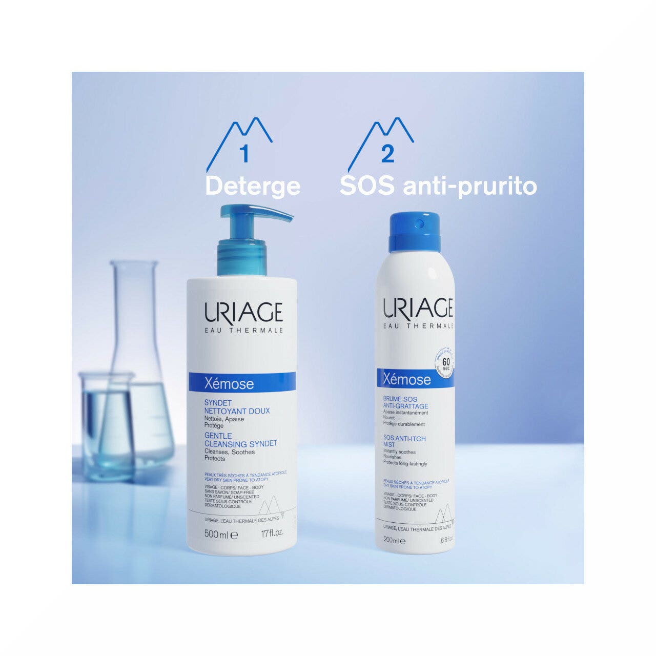 Uriage Xemose Syndet Detergente 500ml-9