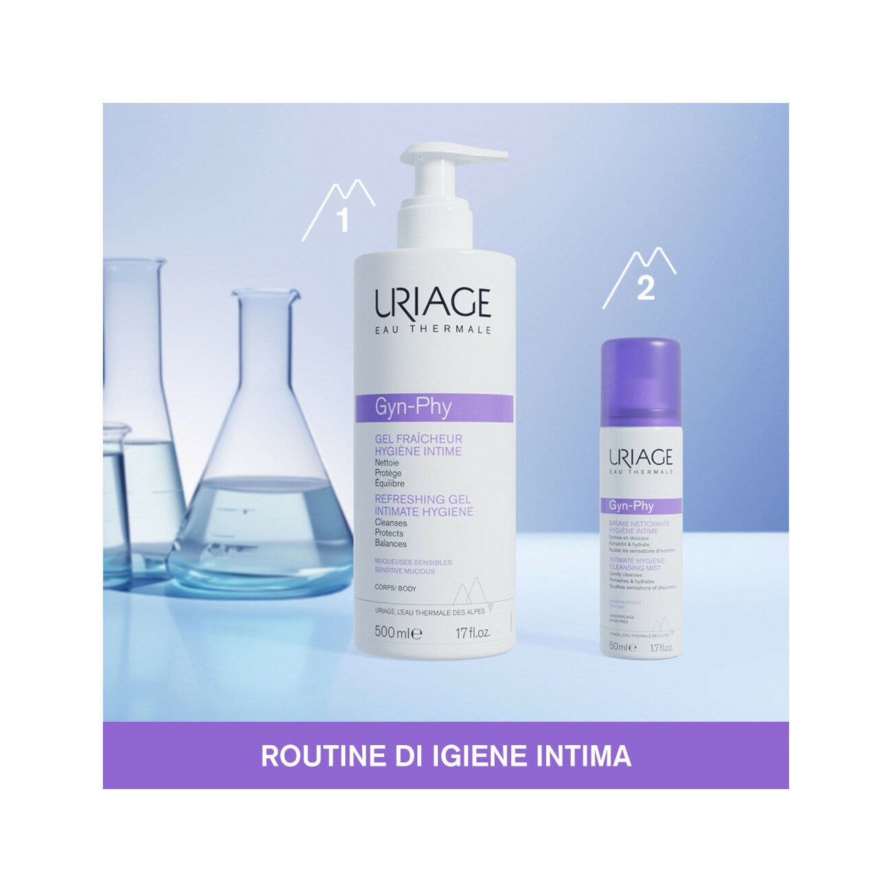 Uriage Gyn Phy Detergente Intimo Rinfrescante 500ml-18