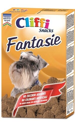 Cliffi Snacks Fantasie Biscottini Cane 300g-1