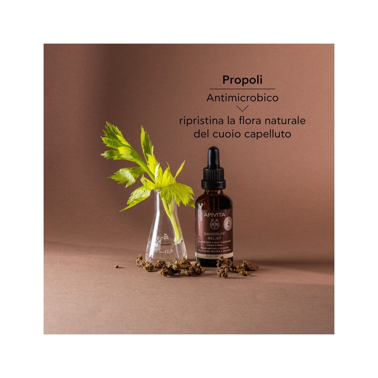 Apivita Dandruff Olio Sollievo Forfora 50ml-7