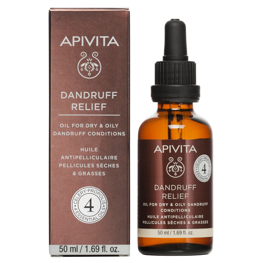 Apivita Dandruff Olio Sollievo Forfora 50ml-9