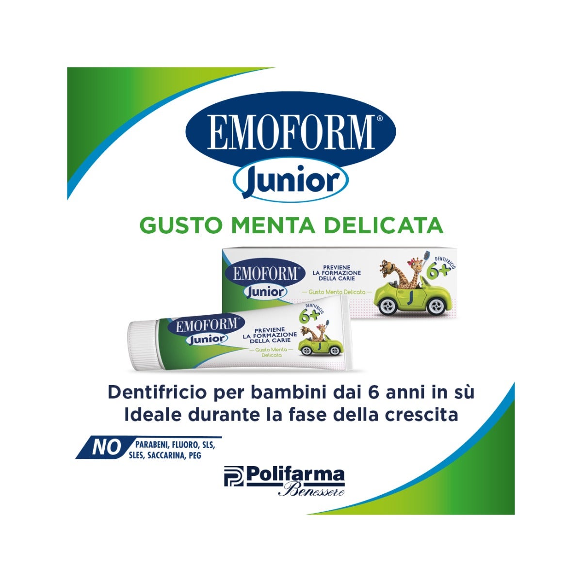 Emoform Junior Dentifricio 6+ 75ml-2