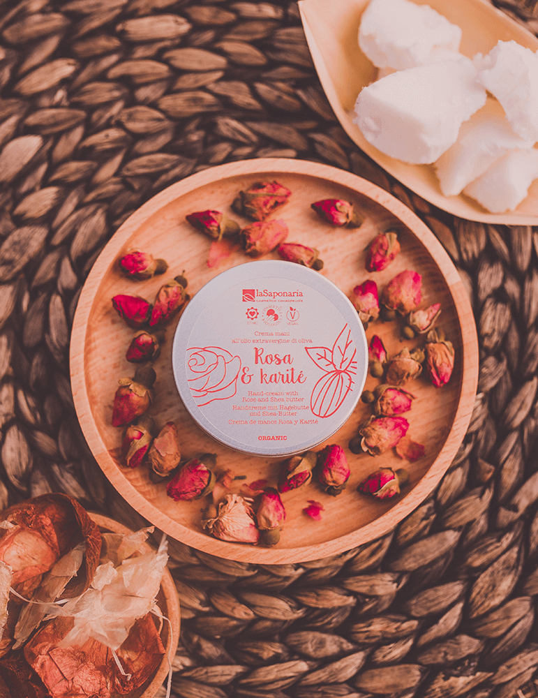La Saponaria Crema Mani Rosa E Karité 60ml-2