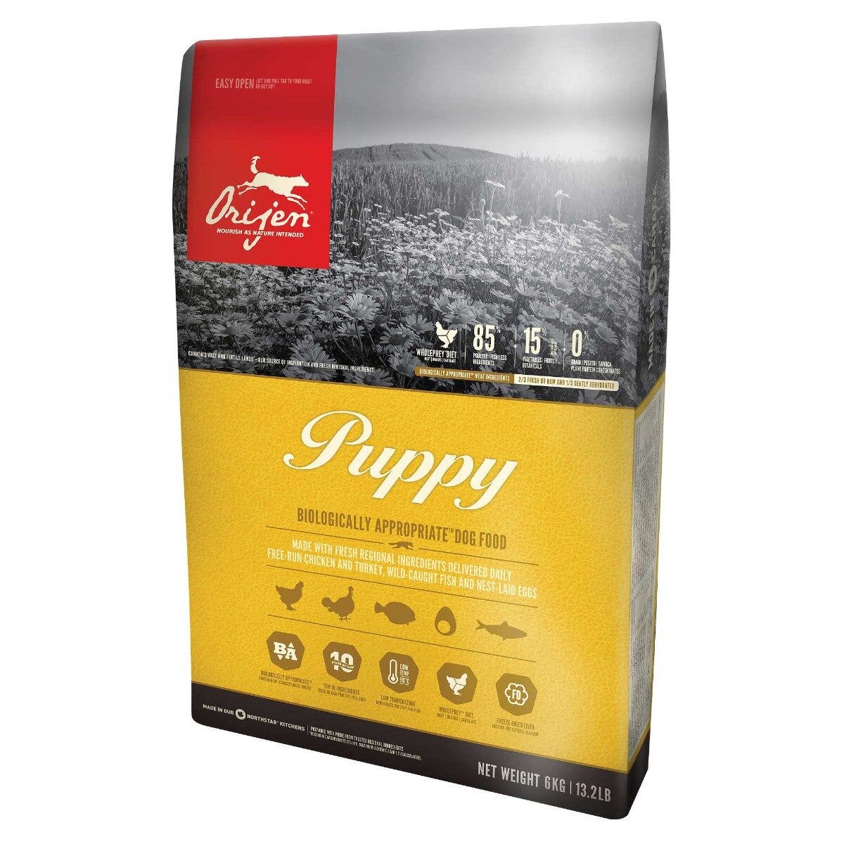 Orijen Puppy Crocchette Con Pollo E Tacchino Per Cani Cuccioli Sacco 11,4kg-3